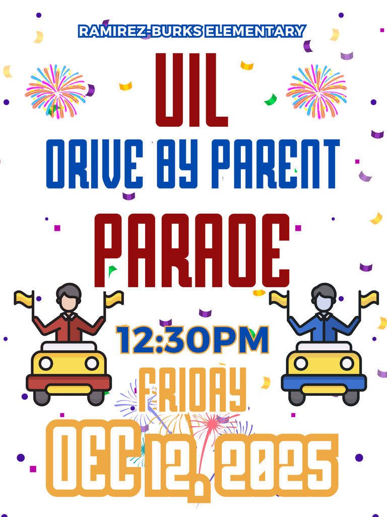 UIL Drive By Parade Friday 12/12/25