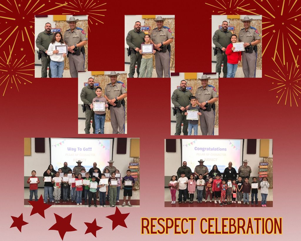 Respect Pillar of Character Recipients