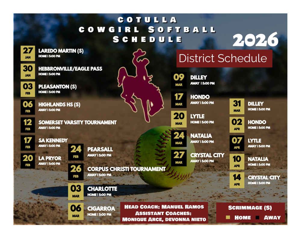 2026 Cowgirls softball schedule
