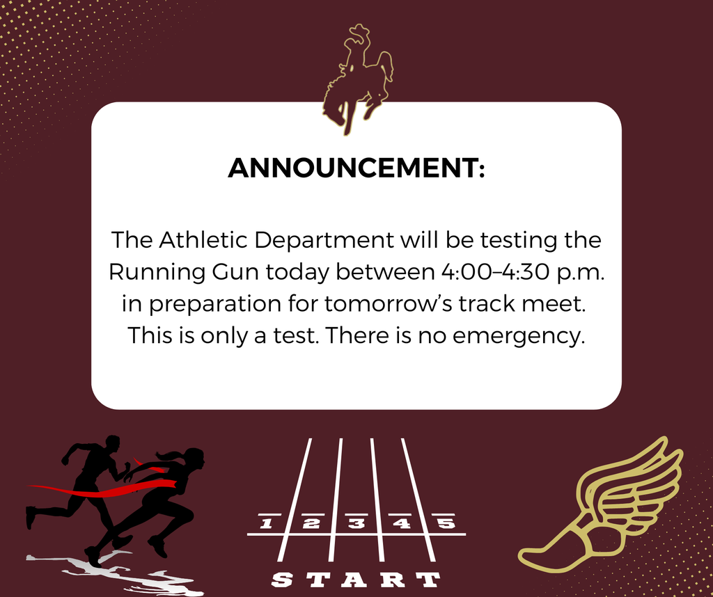 Track announcement