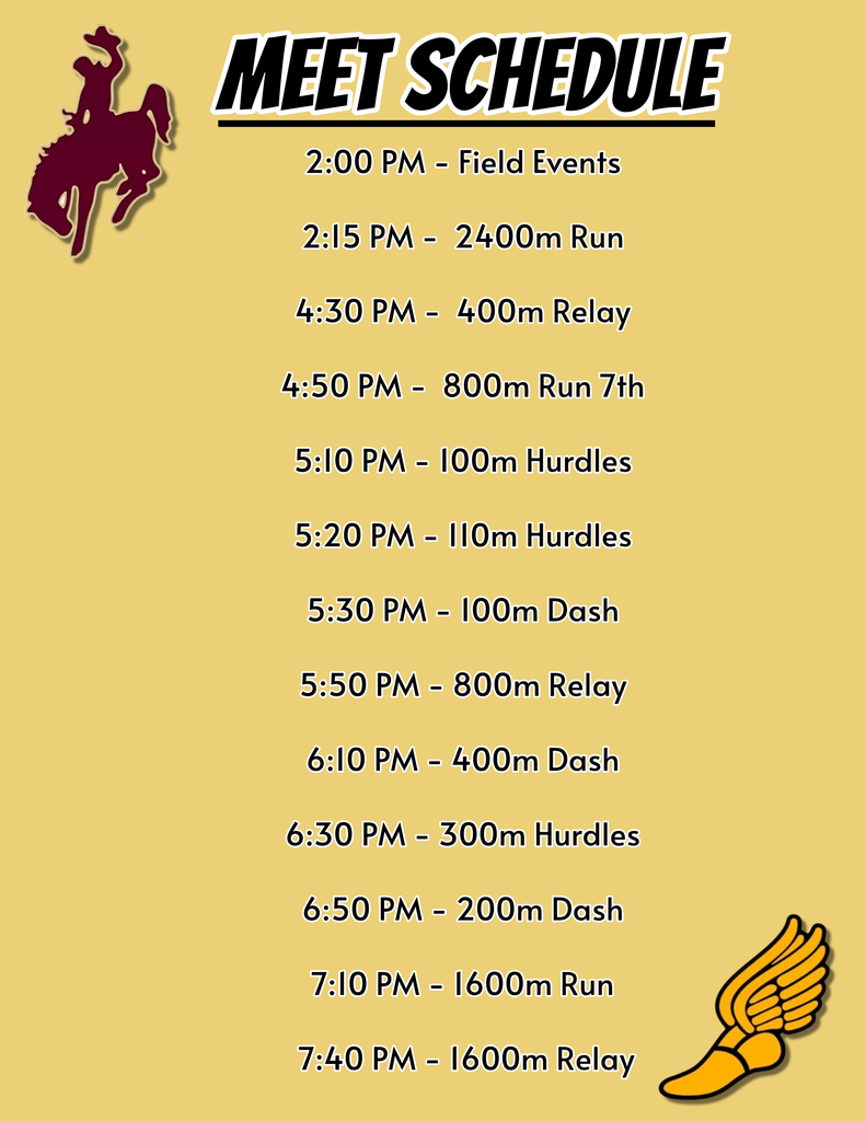Meet Schedule 