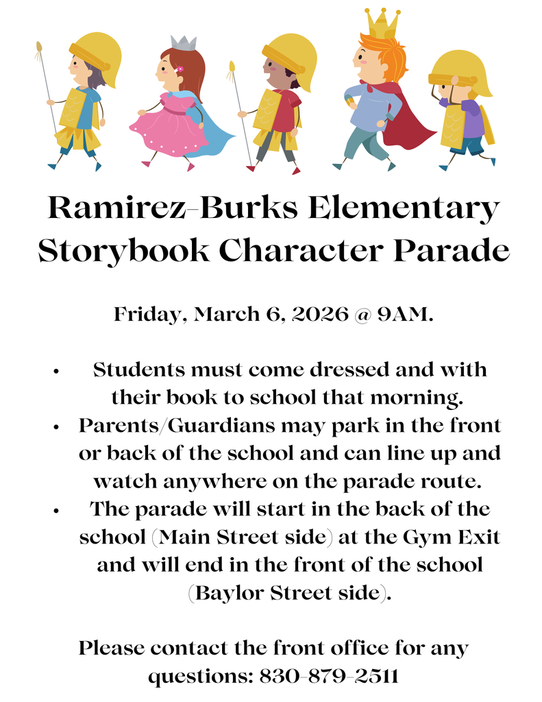 Character Parade March 2026