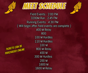 Track Meet Schedule