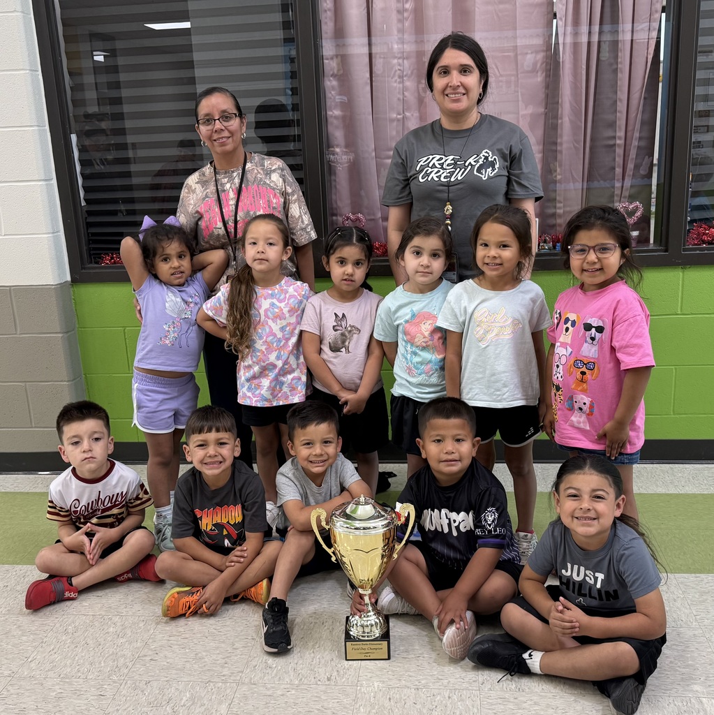 Pre-K - G. Gonzales Field Day Winning Class