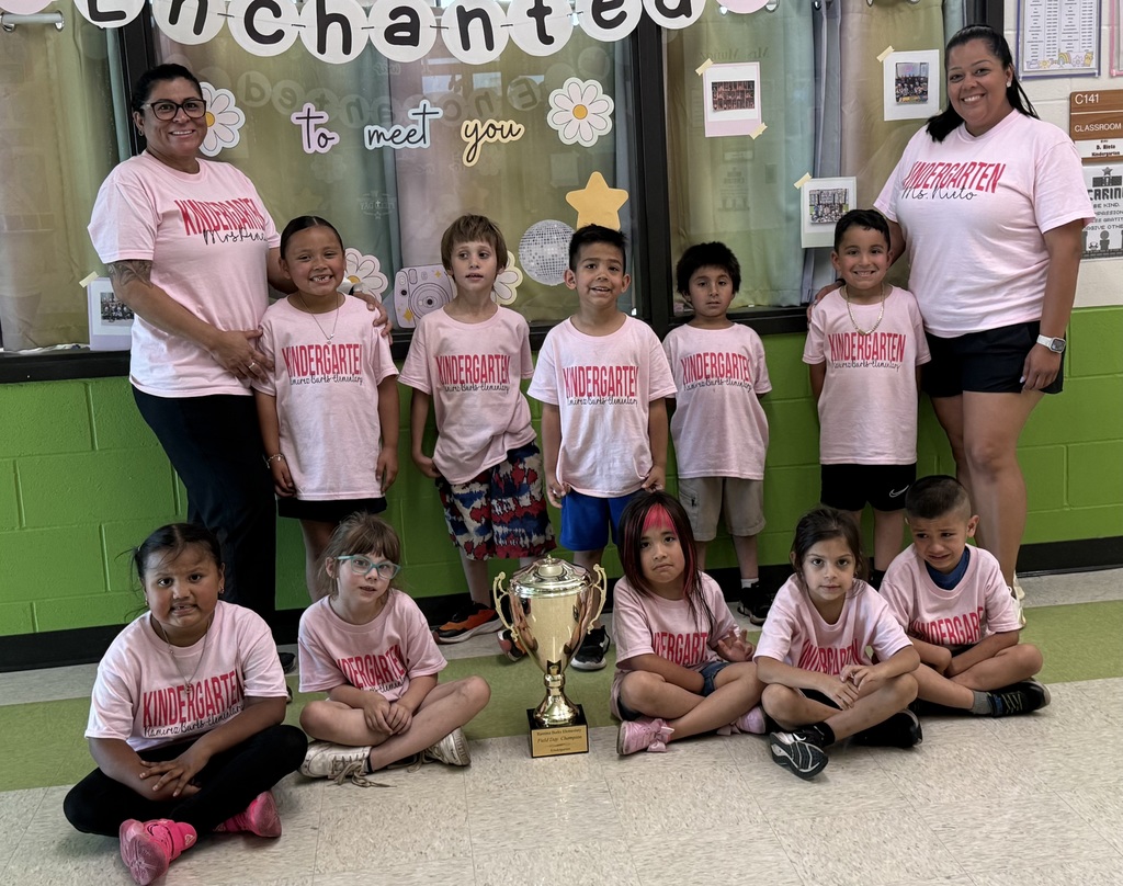 Kinder- D. Nieto Winning Field Day Class