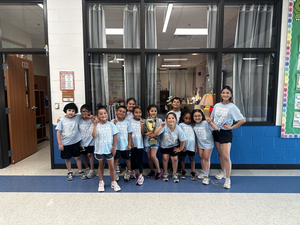 1st Grade Field Day Winners