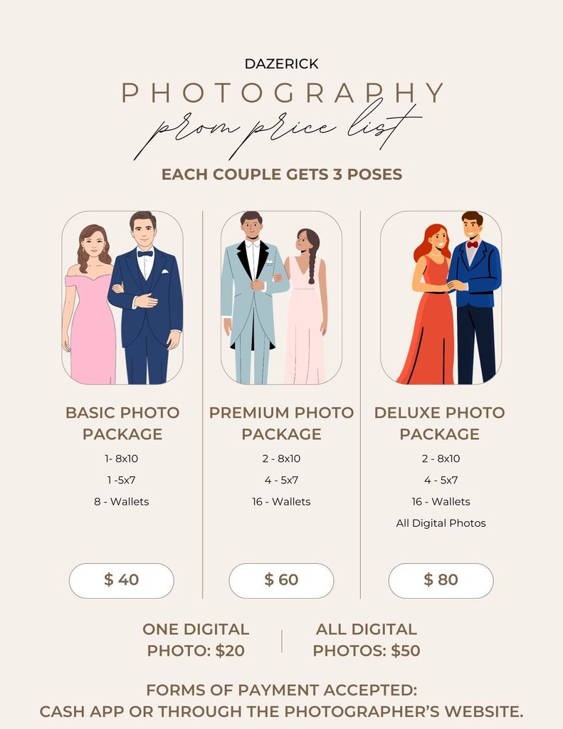 prom packages