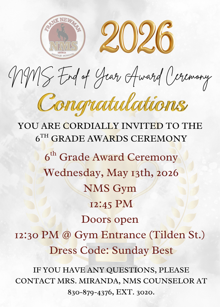 6th Grade Awards Ceremony