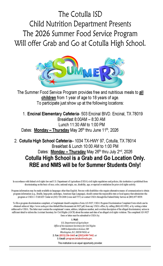 Summer food service program