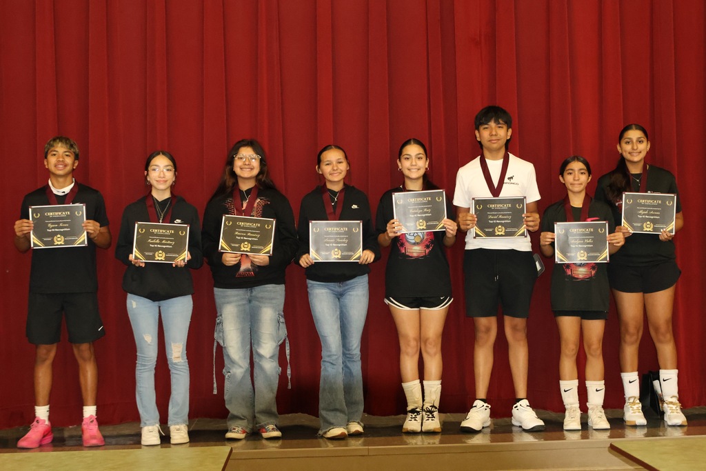 NMS 8th Grade Top 10