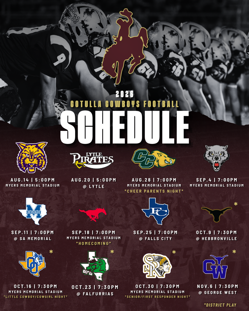 cotulla cowboys 2026 football