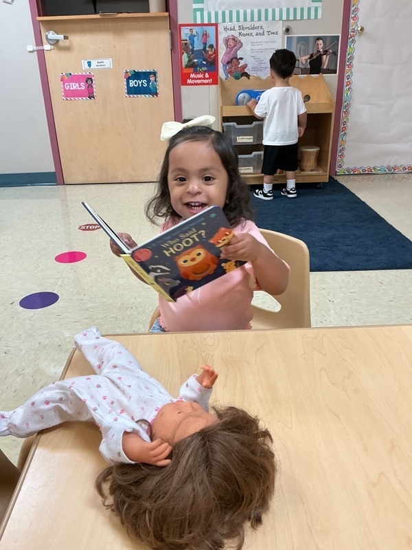 JT reading a book