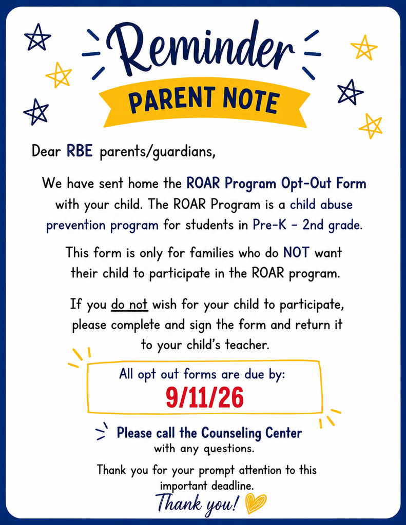 ROAR Opt Out Flyer