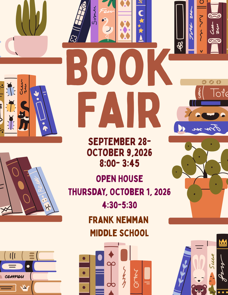 Book Fair hours at NMS
