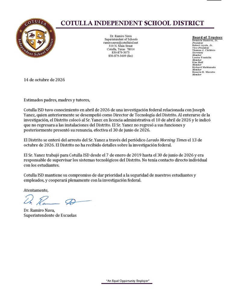 Parent Notice-Spanish 