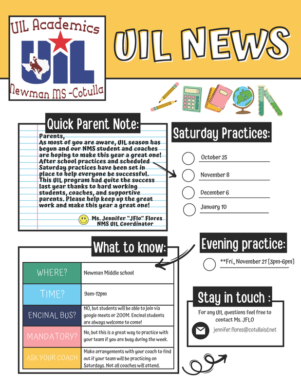 UIL newsletter