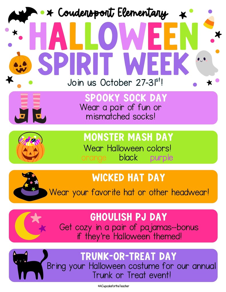 Halloween Spirit Week 2025