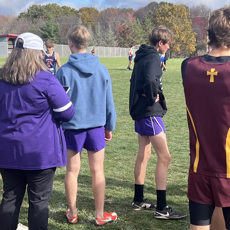 coudersport runners at the starting line