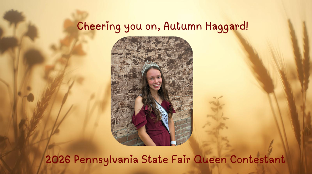 Good Luck at the PA State Fair Queen Contest!