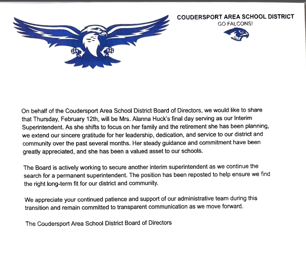 Mrs Huck is retiring