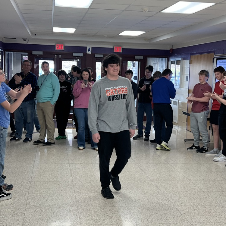 Lucas during his state celebration 