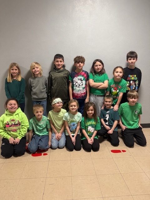 3rd Grade celebrating Dr. Seuss