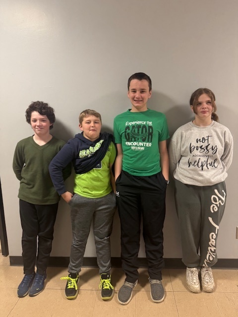 Parker, Easton, Jase and Jemma