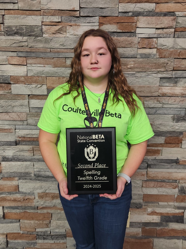 Randi Gischer - Second Place in 12th grade Spelling 