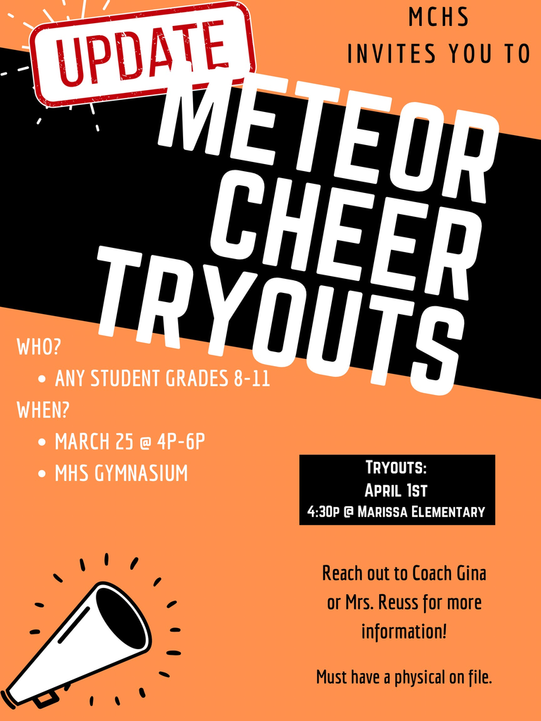 Meteor cheer try-outs