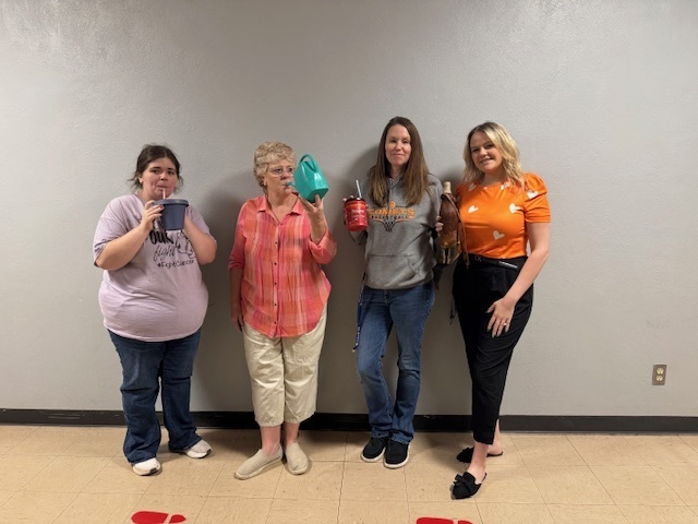 Mrs. Sabo, Ms. Shanklin, Ms. Maria, Mrs. Ramsey anything but a cup