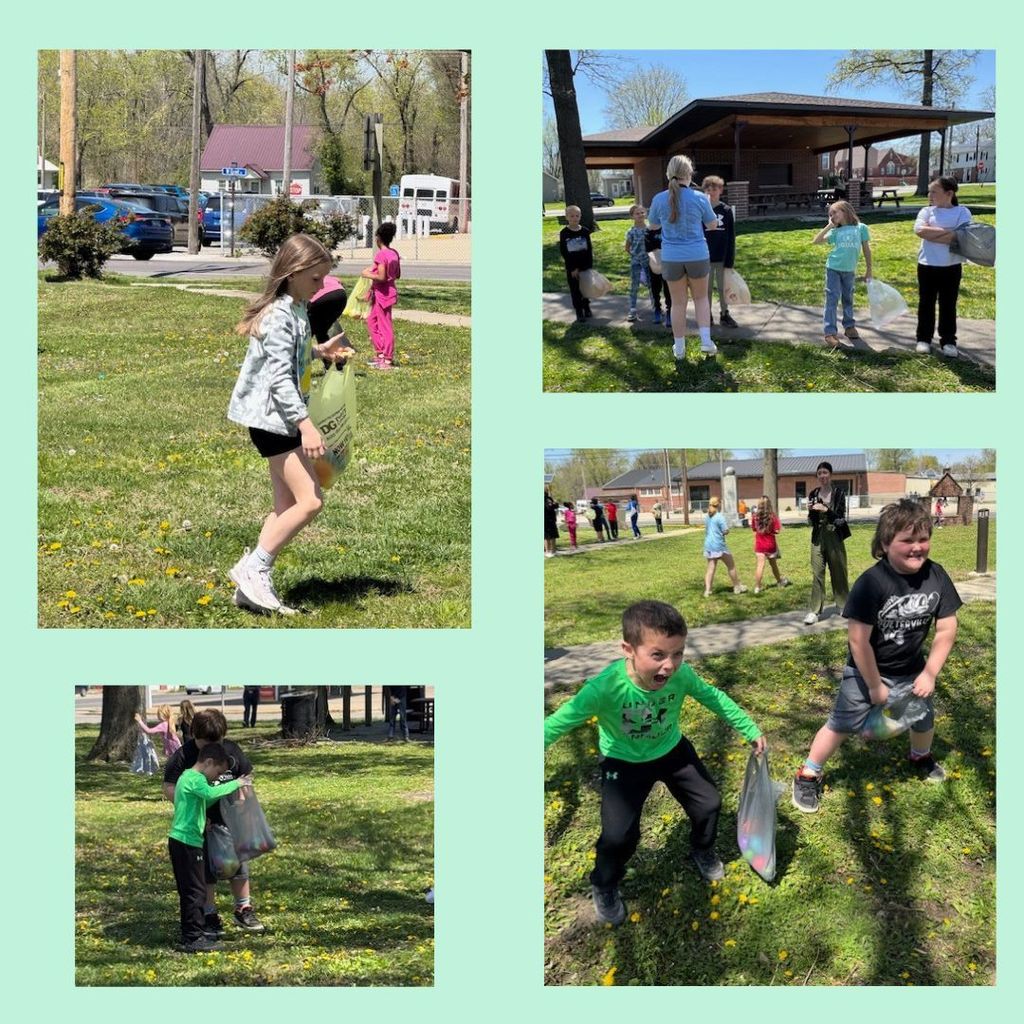 Grades 2-3 hunting eggs