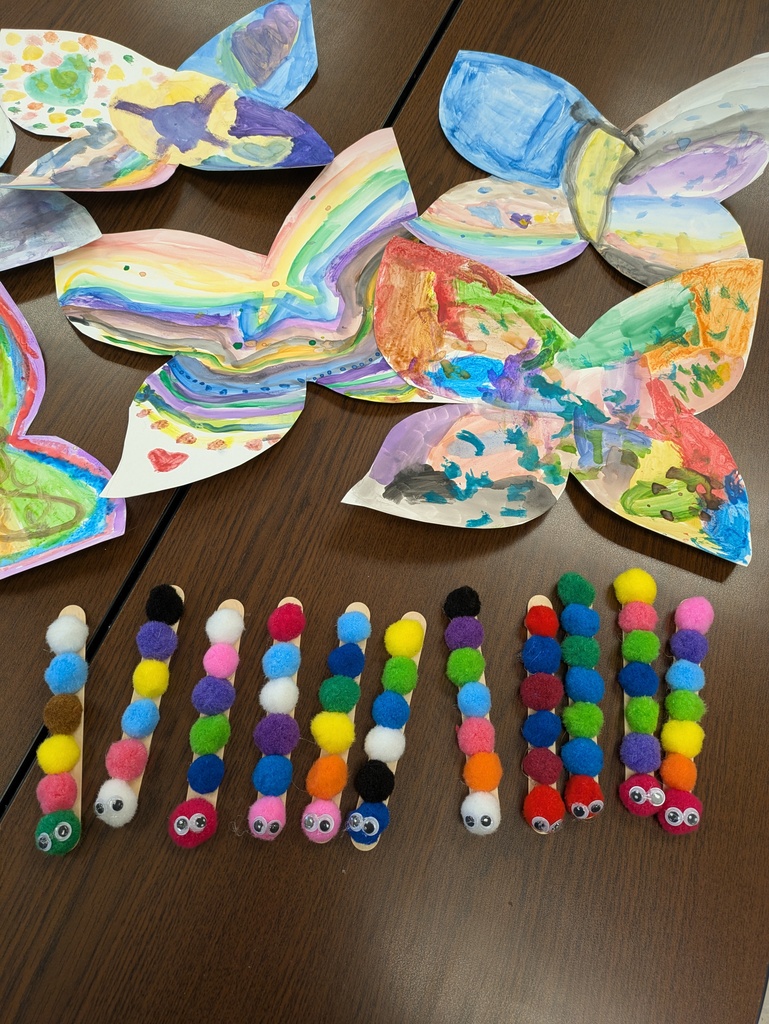 Kindergarten Hungry Caterpillar Art work