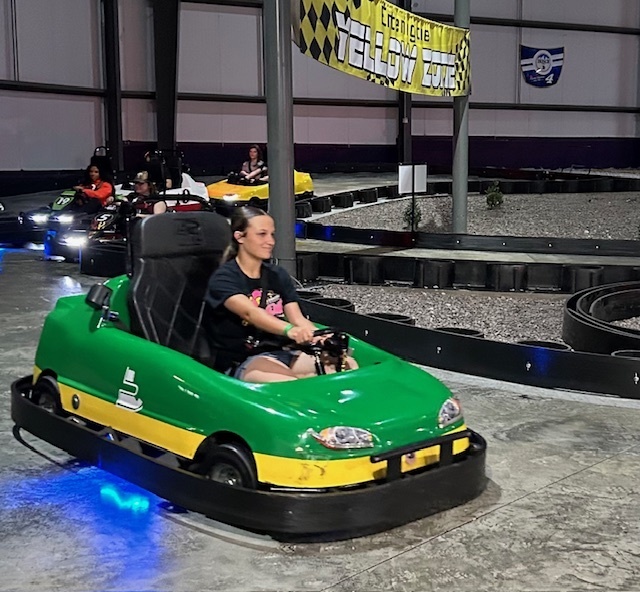 Annaliese racing away