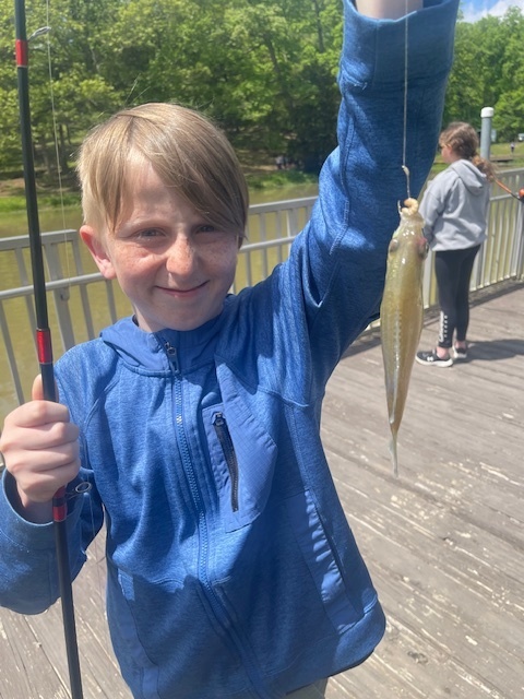 Wyatt and his fish