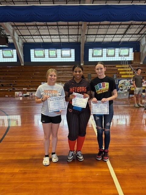 April High School Students of the Month