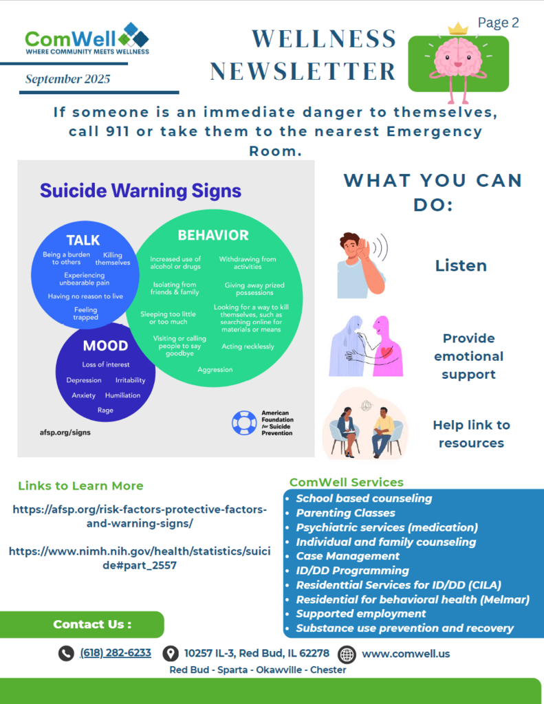 Suicide Prevention Information pg 2