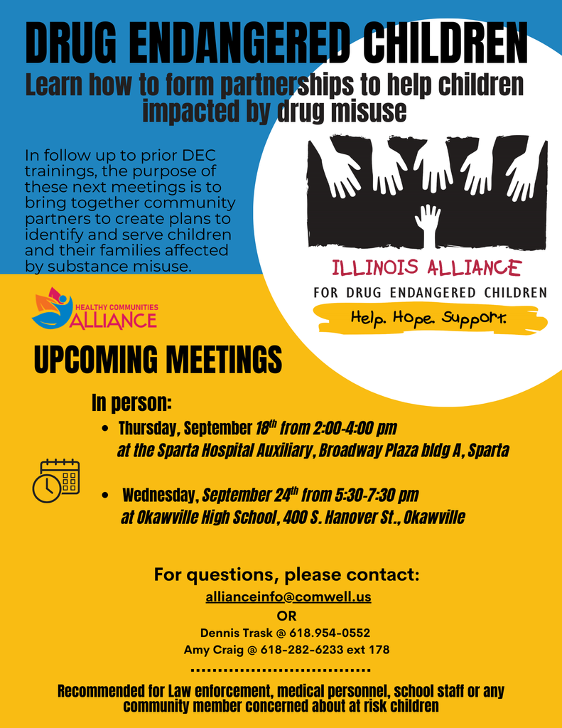 Drug Endangered Children Flyer