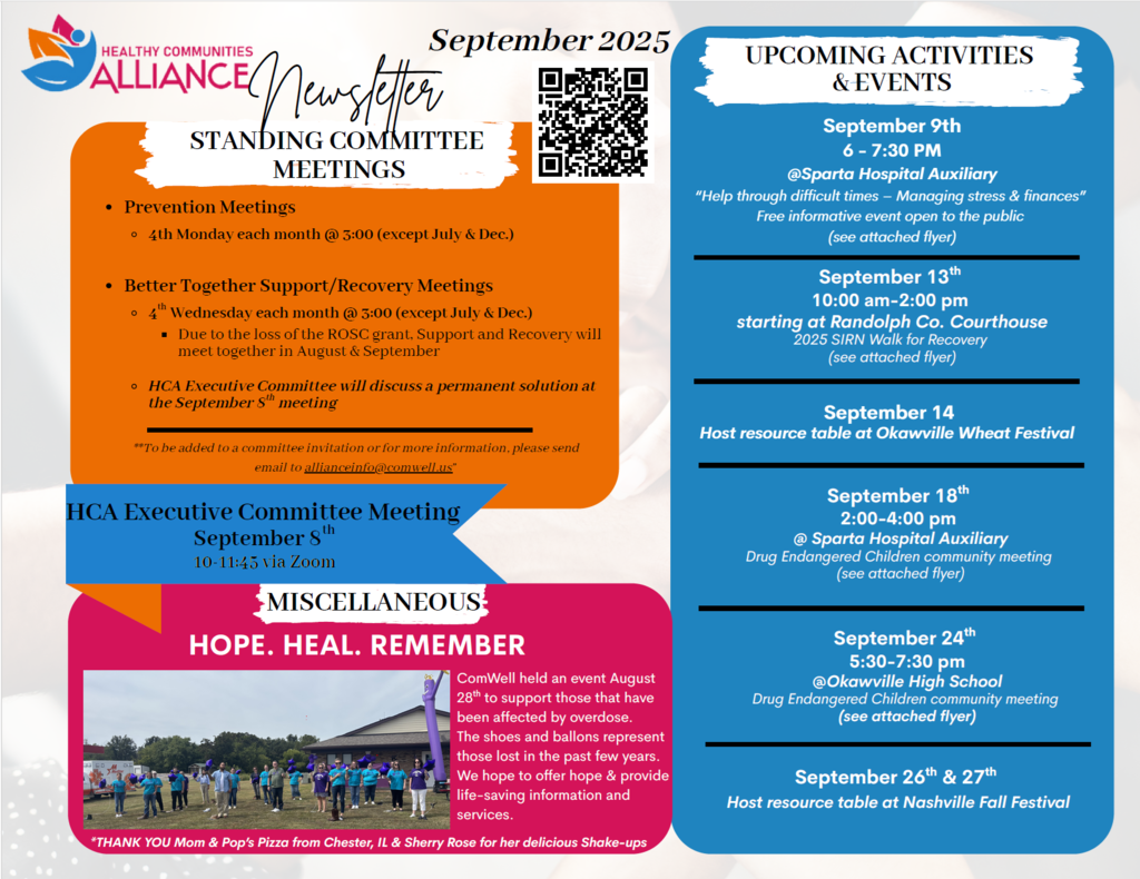 HCA September Newsletter