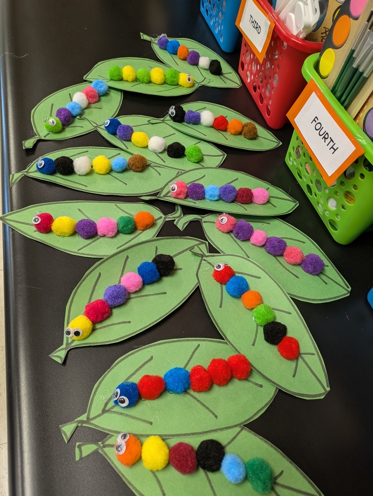 ungry Caterpillar craft in Art