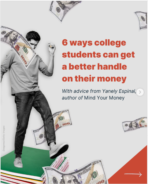 6 Ways College Students can get a better handle on their money