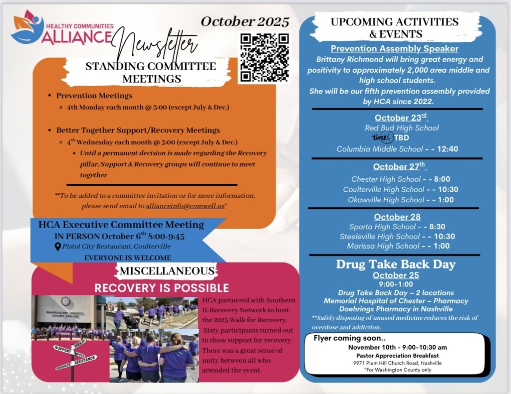 HCA October newsletter