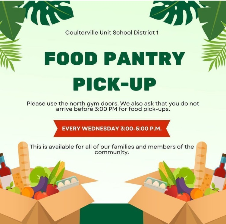 food pantry pick up 3:00-5:00