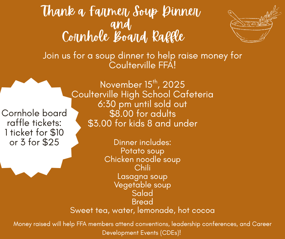 Coutlerville FFA Fundraiser