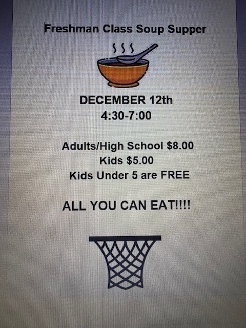 December 12 Soup Supper at Marissa