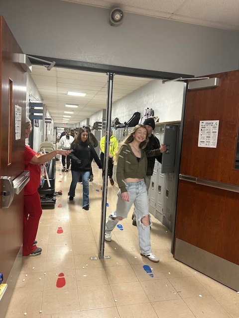 Elf snowball/marshmallow fight