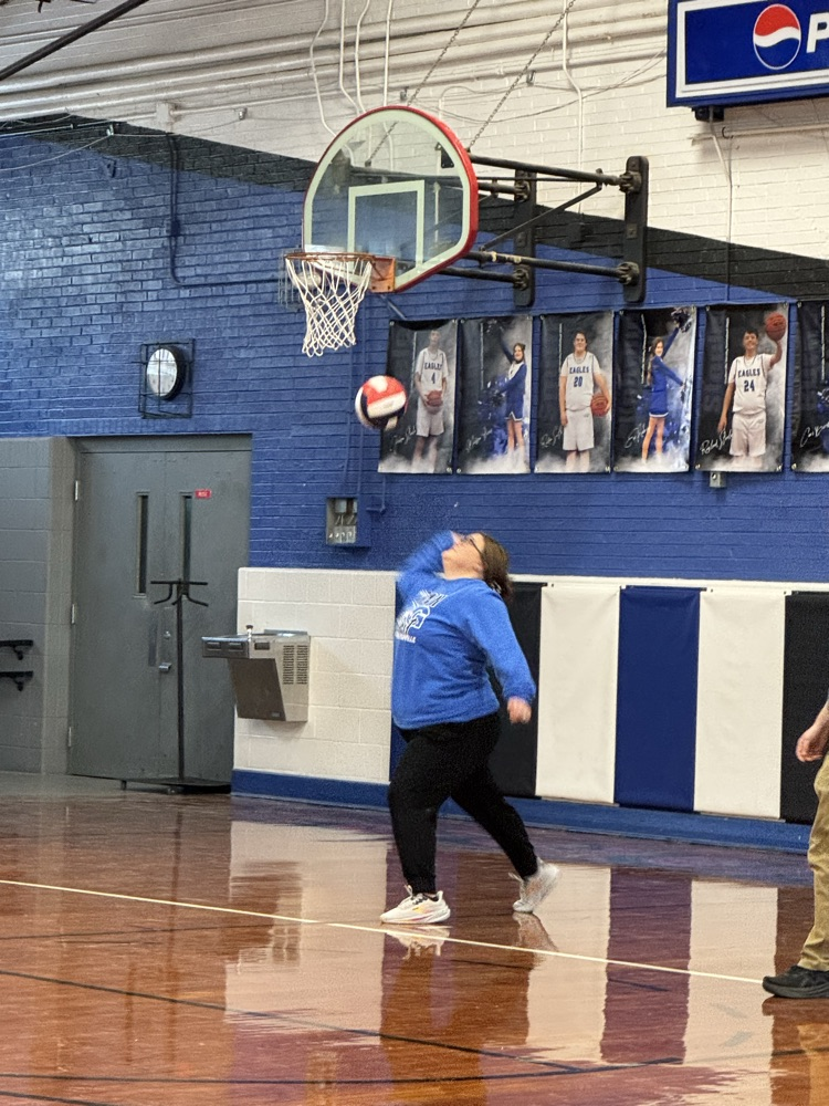 student vs staff volleyball 