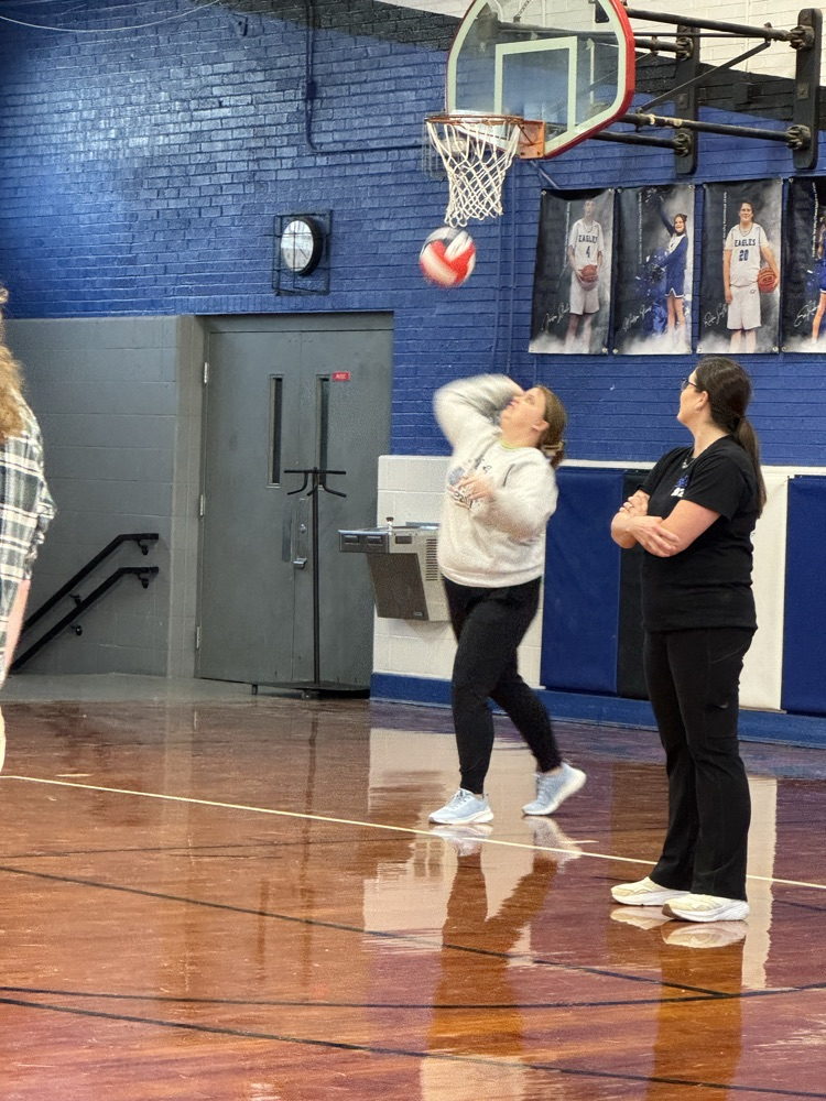 student vs staff volleyball 
