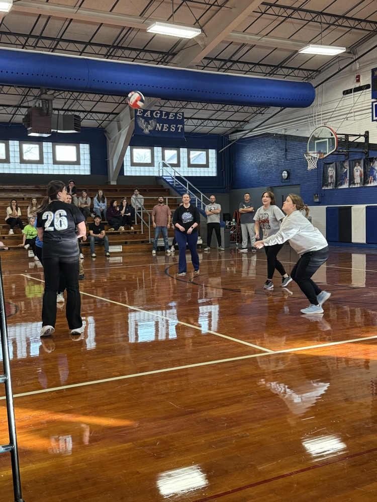 student vs staff volleyball 