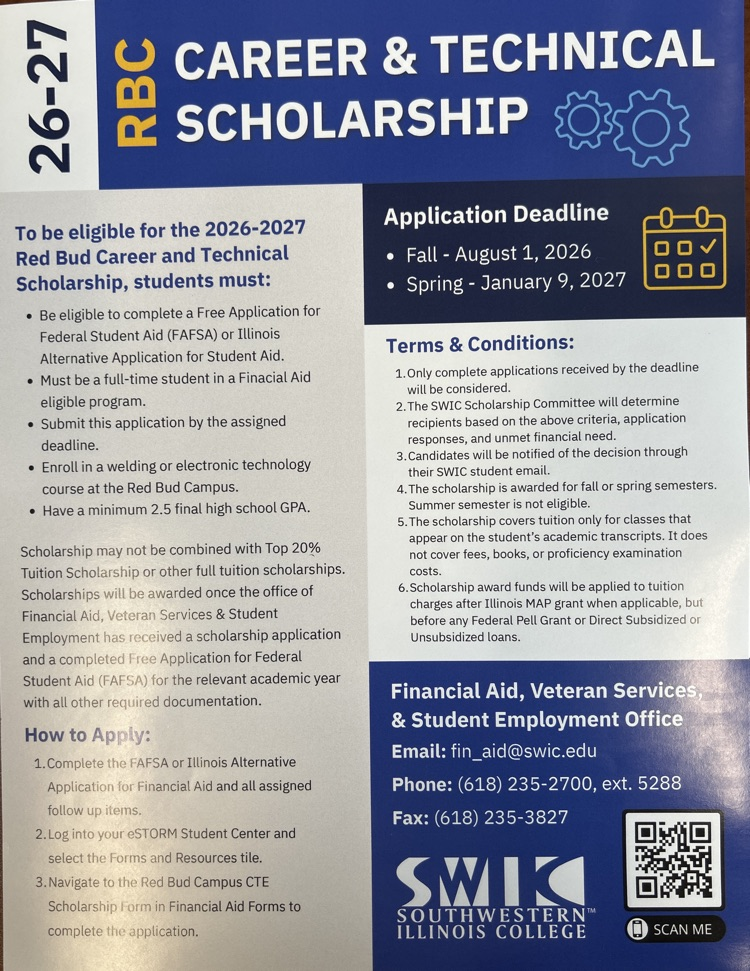 scholarship for welding and electronic technology