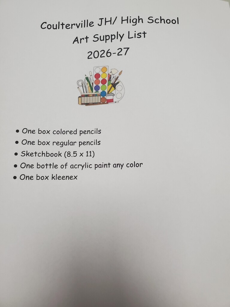 Jr high/ High School Art